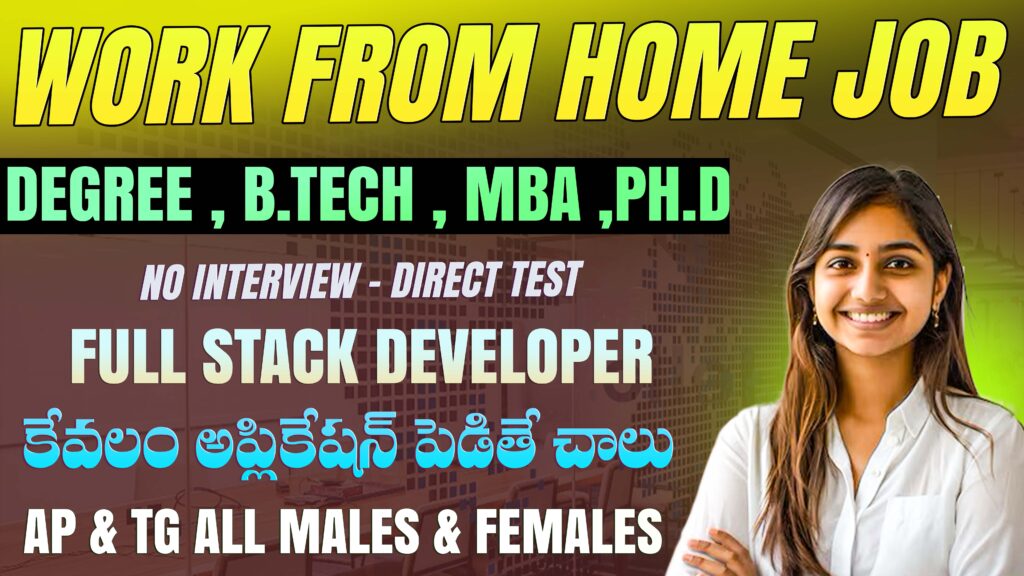 Full Stack Developer Work From Home 2025 Apply