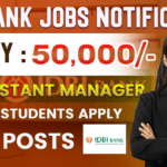 Start Your Banking Career with IDBI Bank's 2025 Junior Assistant Manager (JAM) Recruitment